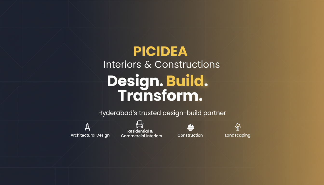 PIC Idea Interiors & Constructions website thumbnail