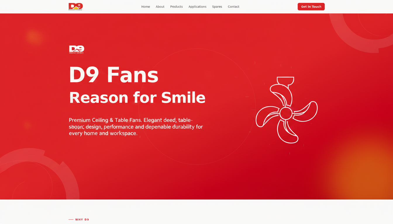 D9 Fans website thumbnail